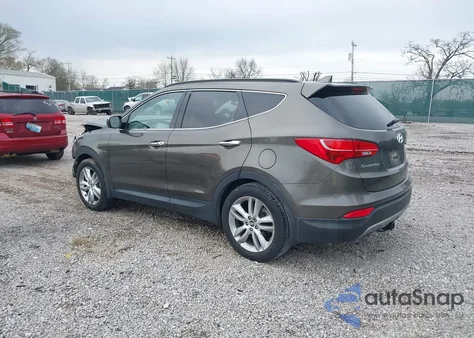 2013 Hyundai Santa Fe Sport 2.0T from USA, damaged, VIN 5XYZU3LA2DG035219